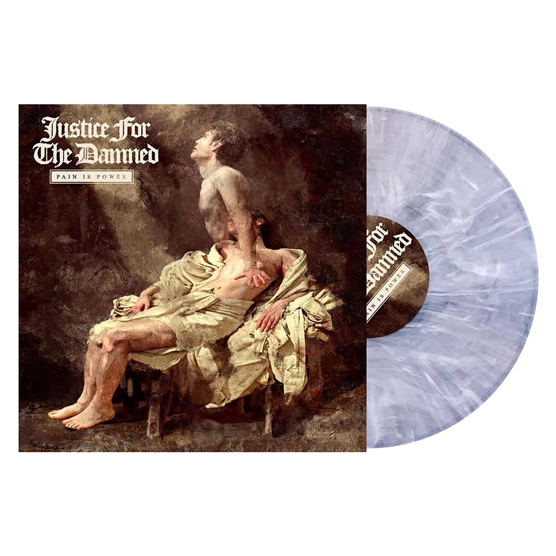 Justice For The Damned (Pain Is Power) Cloudy Clear Vinyl
