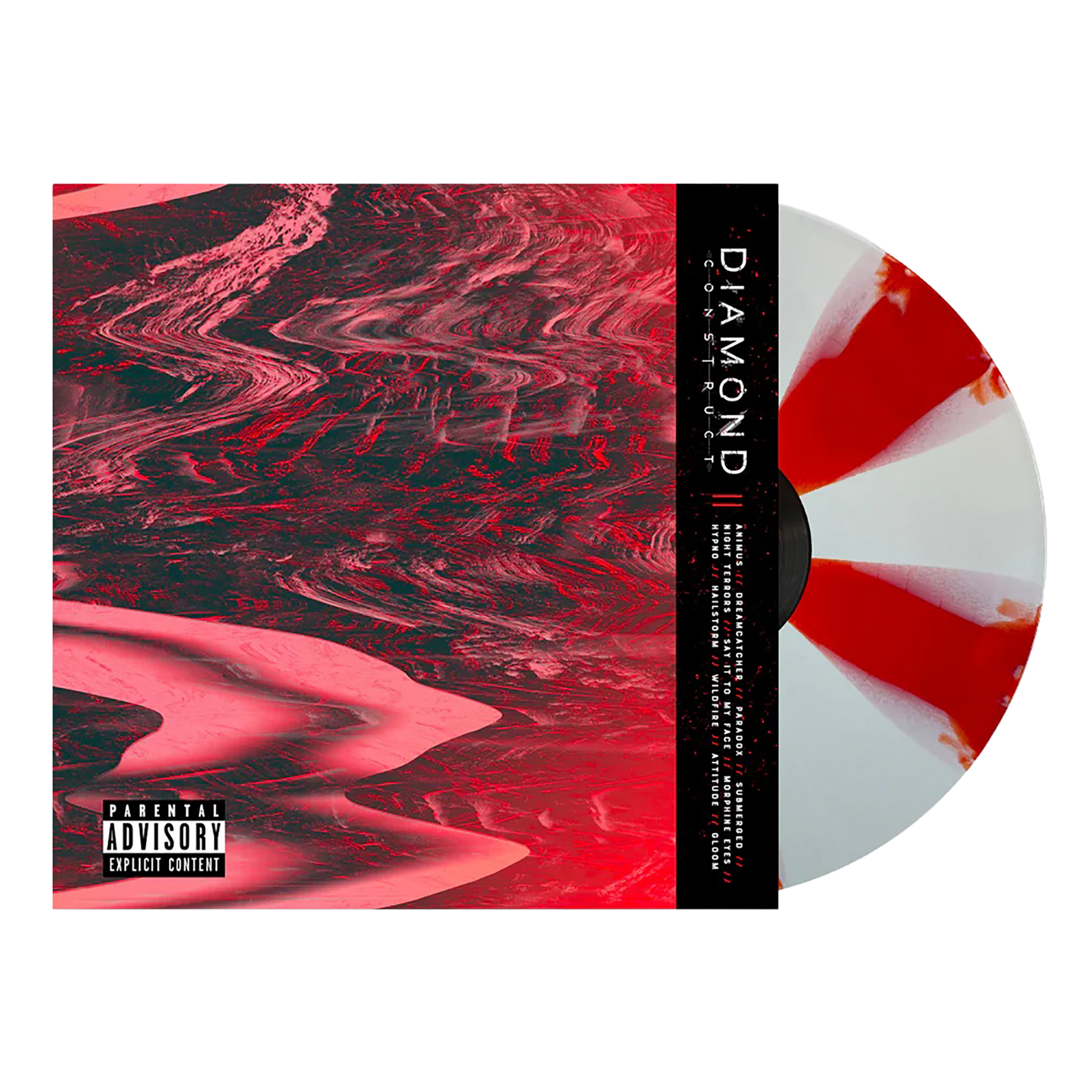 Diamond Construct (Diamond Construct) White & Red Cornetto Vinyl
